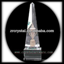 attractive design blank crystal trophy X027